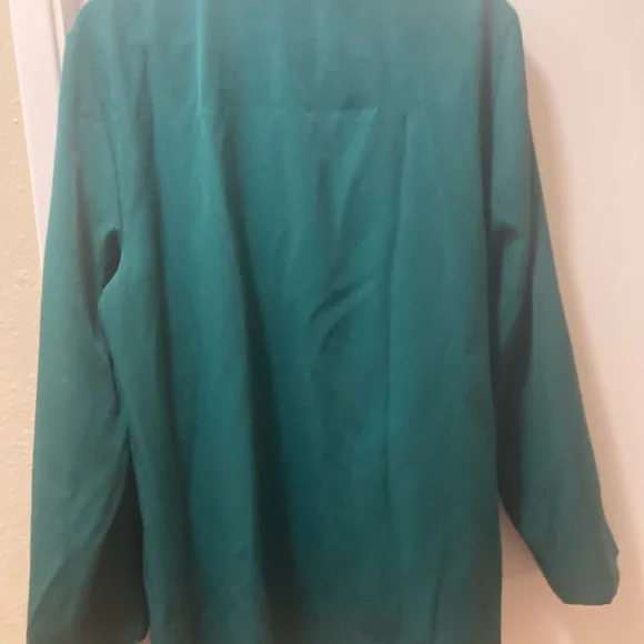 Dark green blazer light weight - Picture 3 of 4